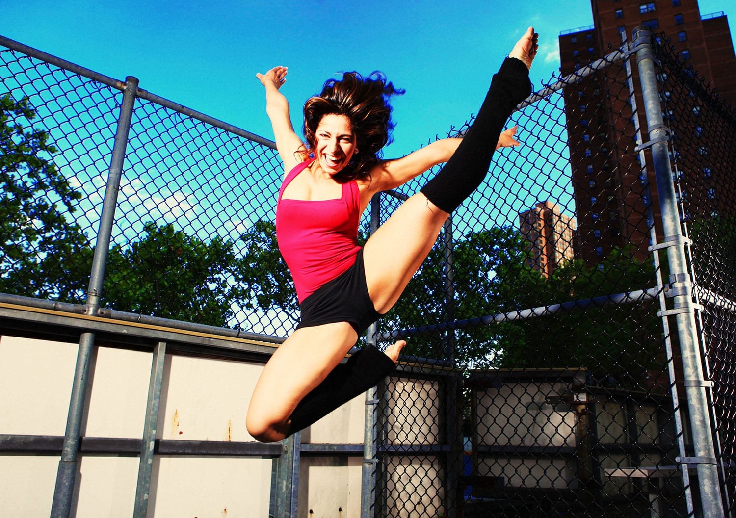 outside fitness portraits